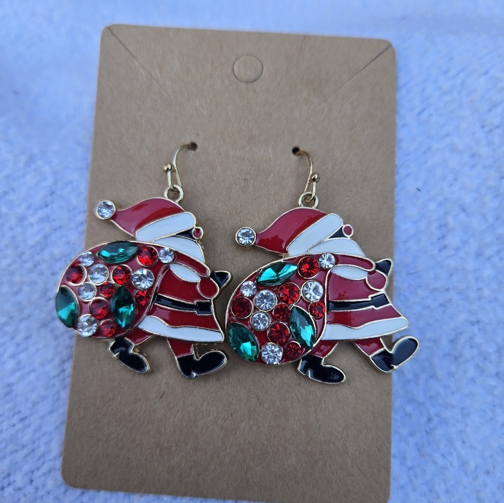 Christmas earrings